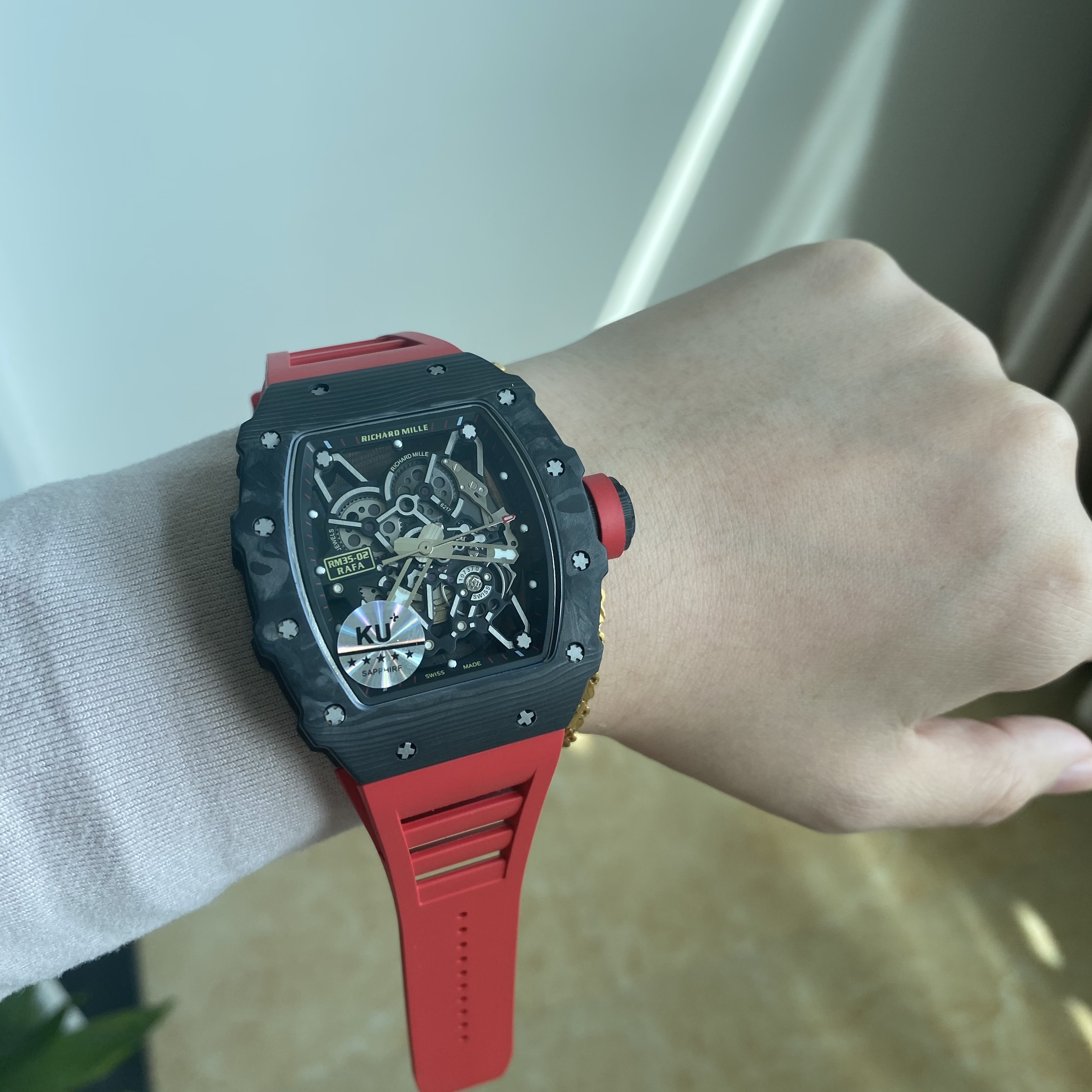 ku里查德米尔男士系列rm 35-02腕表评测 - 佩琪评表